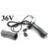 Комплект ручка газа с индикатором заряда и замком зажигания 36V (15193)