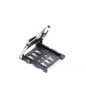 Разъем для сим-карты микро micro sim push sim (14512)