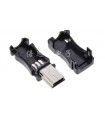 Разборной штекер mini USB 5pin 1шт (11714)