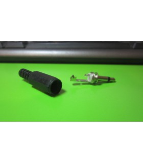 Штекер аудио наушников моно разборной под пайку 3.5мм Jack (12258)