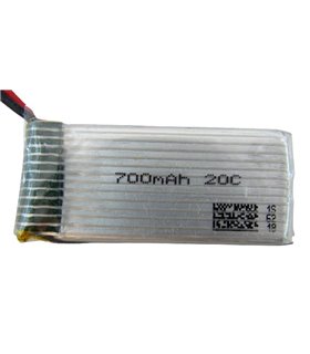 Высокотоковый аккумулятор LiPo 3.7V 20C 802351 700mah jst 19.5g (16012)