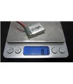 Высокотоковый аккумулятор LiPo 3.7V 20C 802030 802036 300mah molex 8.1g (16017)