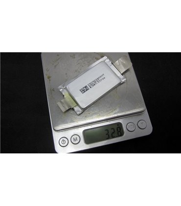 Высокотоковый аккумулятор LiPo 3.7V 100C 823466XT 1300mah 32g (15992)