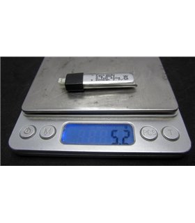 Высокотоковый аккумулятор LiPo 3.7V 20C 551146 200mah 5.2g (16011)