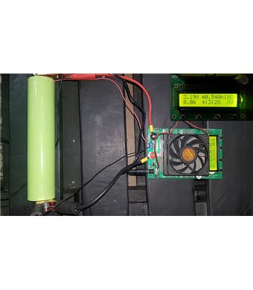 Высокотоковый аккумулятор Li-Ion 40ah 3.7V 3mOm 224*49мм с резьбой (16052)