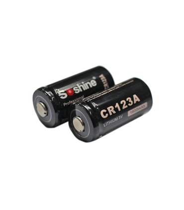 Батарейка Soshine CR123A 1600mAh Lithium 3V not rechargable (15001)
