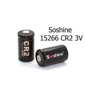 Батарейка Soshine 15266 CR2 1000mAh Lithium 3V not rechargable (14997)