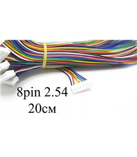 Балансировочный кабель 8pin 20см со штекером 2.54 (15252) Балансировочный кабель 8pin 20см со штекером 2.54 (15252)