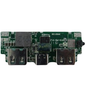 Плата Power Bank QC2.0 2*USB 56*21мм с разборки (18951)