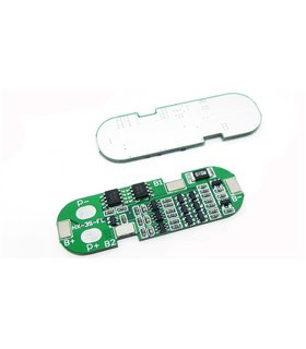 Плата защиты литиевого аккумулятора BMS Li-Ion 12.6V 4A (16263) Плата защиты литиевого аккумулятора BMS Li-Ion 12.6V 4A (16263)