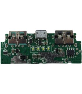 Плата Power Bank QC2.0 2*USB 56*21мм с разборки (18951)