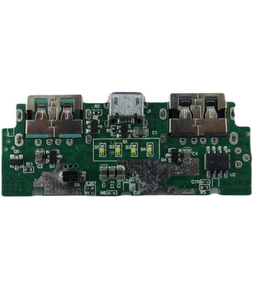 Плата Power Bank QC2.0 2*USB 56*21мм с разборки (18951)