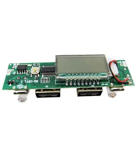 Плата Power Bank 2*USB 5V 2A 2*micro 68*18мм (18581)