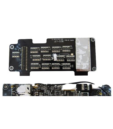 Плата защиты заряда разряда BMS Li-Ion 13S 48V 10A (17828)