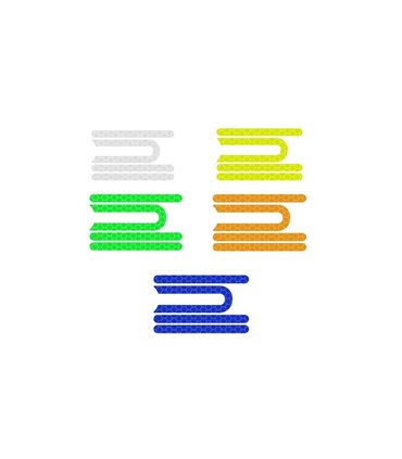 Световозвращатель на колесо в ассортименте для Xiaomi M365 и Pro (19533)