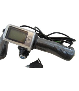 Ручка газа пара для электровелосипеда с LCD дисплеем под 72V (17479)