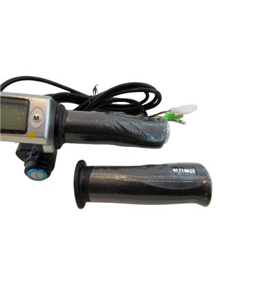 Ручка газа пара для электровелосипеда с LCD дисплеем под 60V (17478)