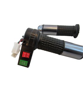 Ручка газа для электровелосипеда пара с переключателем и кнопкой (17469)