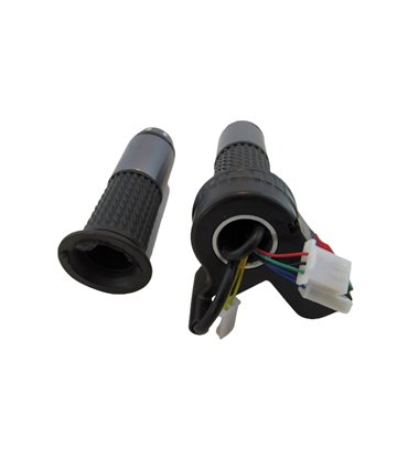 Ручка газа для электровелосипеда пара с переключателем и кнопкой (17469)