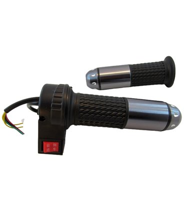 Ручка газа для электровелосипеда пара с переключателем (17471)