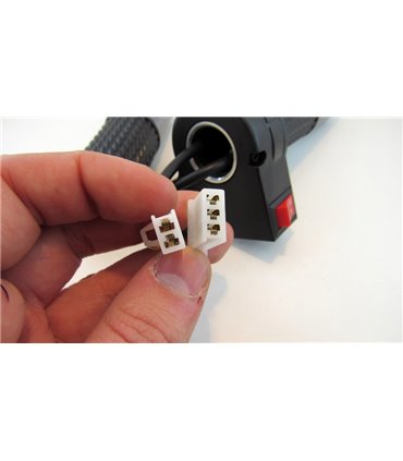 Ручка газа для электровелосипеда пара с переключателем (17471)