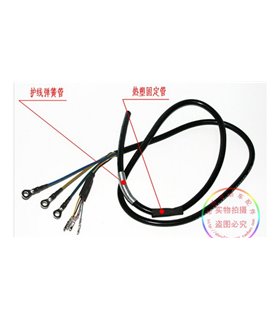 Кабель двигателя электровелосипеда 1000W 3*3+5*0.2мм 1.2м тип 2 (17493)