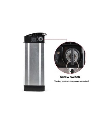 Алюминиевый корпус для батареи электровелосипеда Haiba 410*110*90мм (17444)