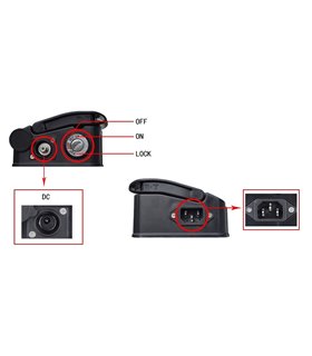 Кейс для аккумуляторной батареи электровелосипедов 36V 15Ah (12939)