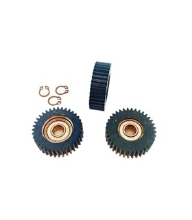 Зубчатая шестерня электродвигателя 36 зубов нейлон 38*12*8мм 3шт (15231)