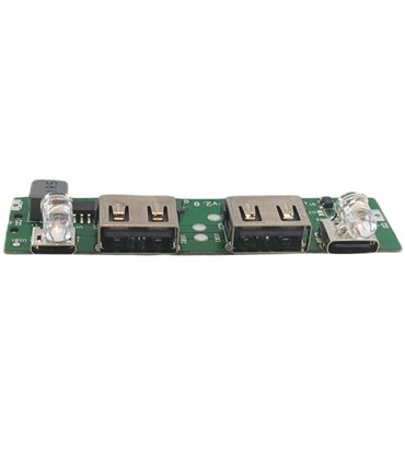 Плата Power Bank с индикатором 5V USB DIY (19384)