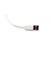 Кабель для зарядки телефона micro usb 4в1 20см белый (17302) Кабель для зарядки телефона micro usb 4в1 20см белый (17302)