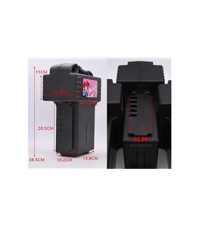 Батарейный корпус отсек аккумулятора электровелосипеда 48V 12A 7см (15221)