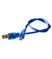 Кабель USB micro USB для UNO R3 30см (17518)