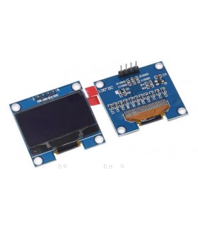 ЖК-дисплей OLED белый 0.96 дюймовый дисплей 128*64 (17671)