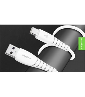 Кабель для зарядки телефона планшета USB Type C 2м (19301)