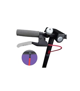 Силиконовая накладка на ручку тормоза Xiaomi M365 черная (17307)