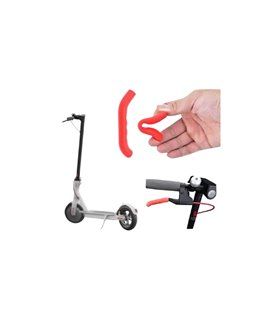 Силиконовая накладка на ручку тормоза Xiaomi M365 красная (17306)