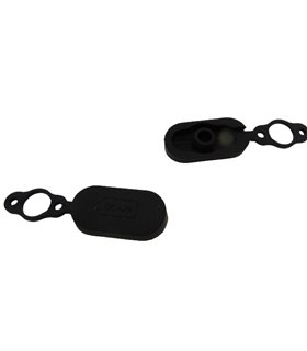 Силиконовая защита заглушка на разъем зарядки Xiaomi M365 черная (17369)