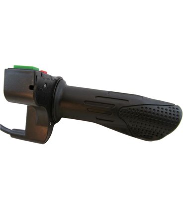 Ручка газа для электровелосипеда с переключателем и кнопкой (16975)