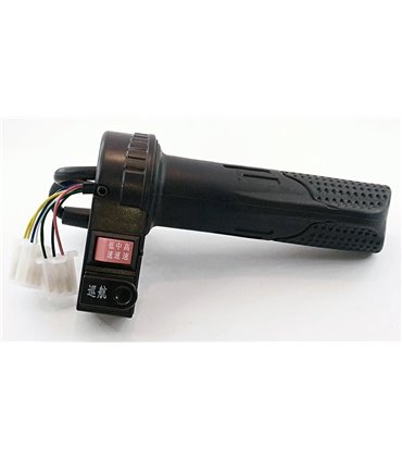 Правая ручка газа с переключателем на три положения и кнопкой (16606)