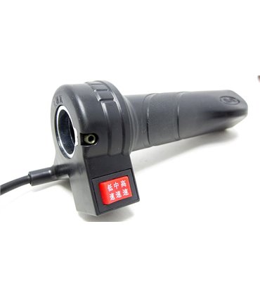 Правая ручка газа с переключателем на три положения 22мм (15203)