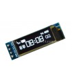 Модуль дисплей 0.91 дюйм белый IIC I2C 12832 OLED-дисплей (16797)