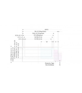 Модуль дисплей 0.91 дюйм белый IIC I2C 12832 OLED-дисплей (16797)