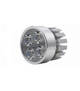 Фара для электровелосипеда 12-80V 4*LED с резьбой (15273)