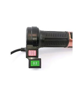 Универсальная ручка газа велосипеда с переключателем и кнопкой бронзовый комплект (16702)