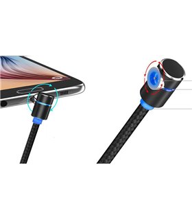 Магнитный кабель для зарядки смартфона Type C 360 data (16213)