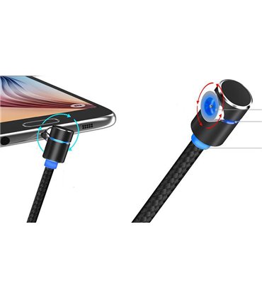 Магнитный кабель для зарядки смартфона Type C 360 data (16213)