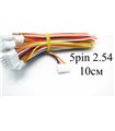 Балансировочный кабель 5pin 10см со штекером 2.54 (15247) Балансировочный кабель 5pin 10см со штекером 2.54 (15247)