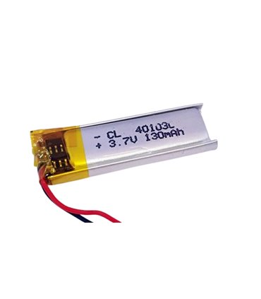 Аккумулятор LiPo 401030 30*10*4мм 130mAh с платой защиты умных часов наушников (15805)