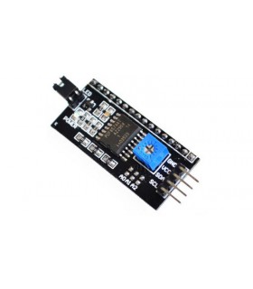 Дисплей 1602 5V синий экран с интерфейсной шиной IIC I2C (17647)